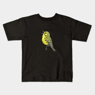 Prarie Warbler Kids T-Shirt